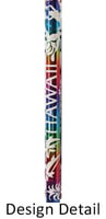 White Print Pencils - 12 Pack Foil