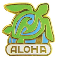 Magnet 2x2 Aloha Honu