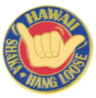 Magnet 2x2 Hawaii Shaka - Pack of 3