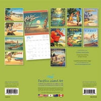 2024 Aloha Hawaii - 11"x11" Wall Calendar