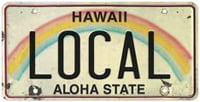 6"x12" Vintage License Plate - Local
