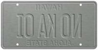 6"x12" Vintage License Plate - NO KA OI