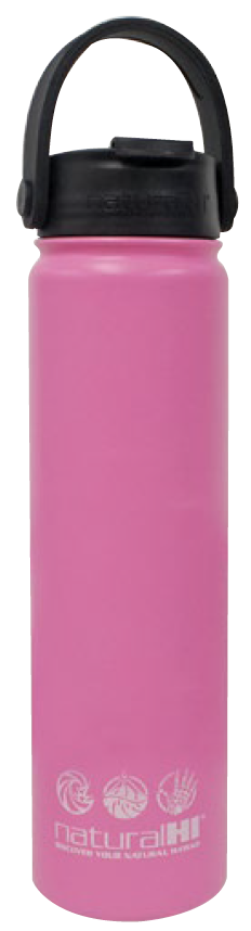 Natural HI 24oz Flask - Plumeria 