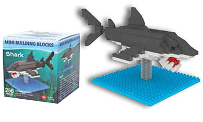 Petrificar charla escalar Mini Building Blocks Shark - HawaiiGifts.com