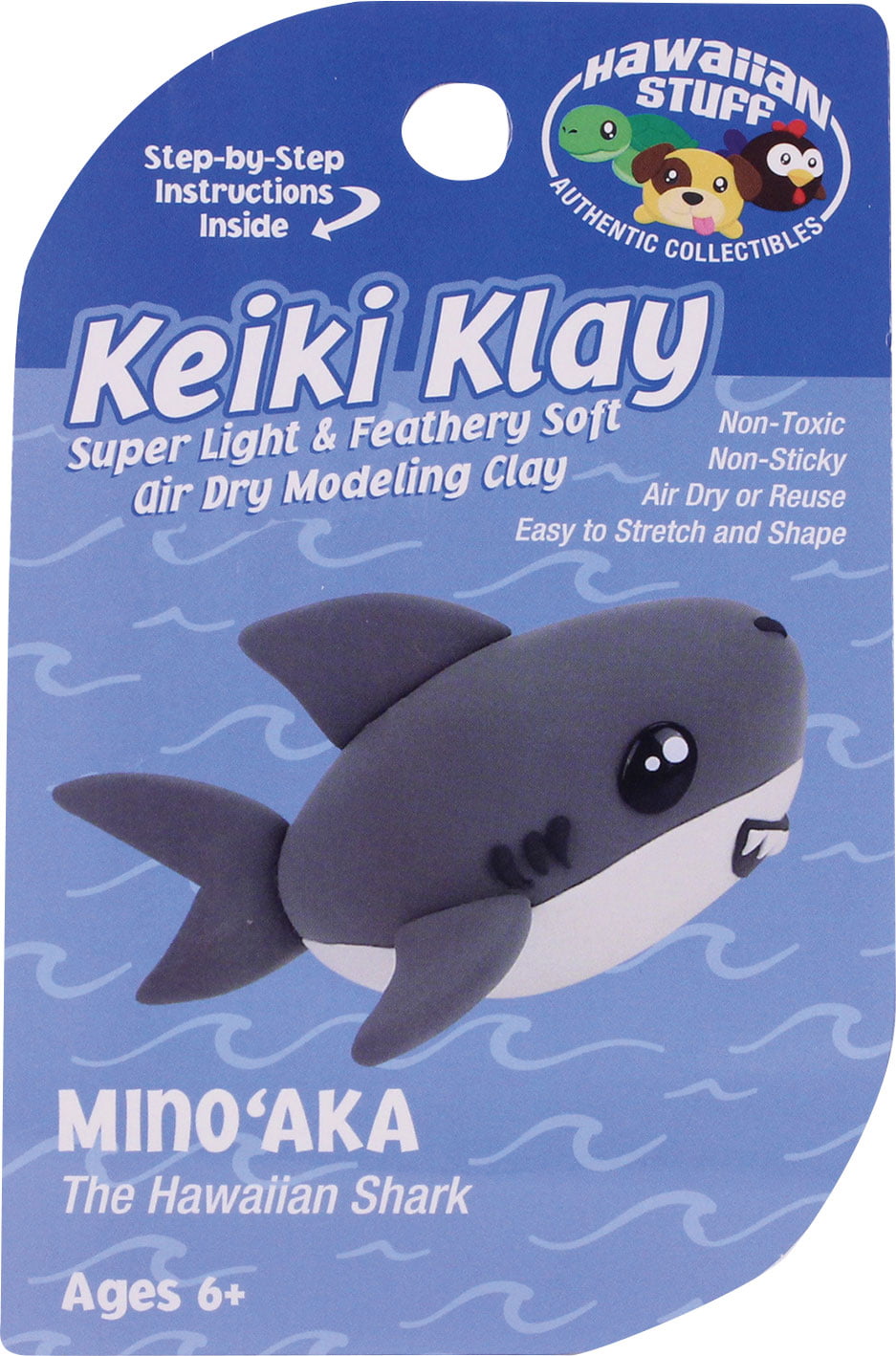 Kids Ice Pack: Finn Shark, Non-Toxic & Food Grade