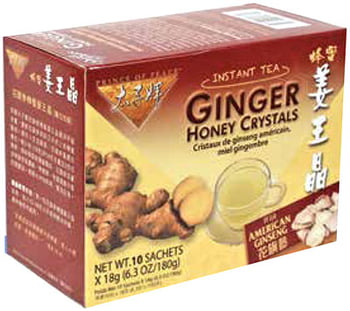 POP Ginger Crystals w/ Ginseng - Pack of 6 boxes