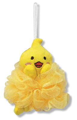 Kokubo Bath Pouf -Yellow Duck - Pack of 3