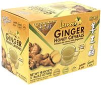 POP Ginger Crystals w/ Lemon - Pack of 6 boxes