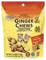 Ginger Chews - Orange (4 oz)