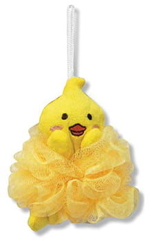 Kokubo Bath Pouf -Yellow Duck - Pack of 3