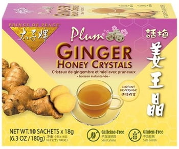 Prince of Peace Ginger POP Ginger Crystals w/Plum