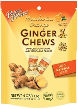 Prince of Peace Ginger Ginger Chews - Orange (4 oz)