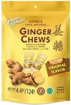 Ginger Chews - Original Flavor (4 oz)
