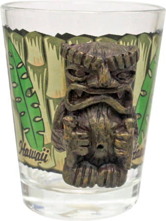 Tiki Polyresin Shot Glass – Outer Sculpture