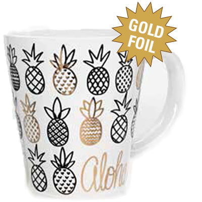 Tapered Mug Pineapple Sunday