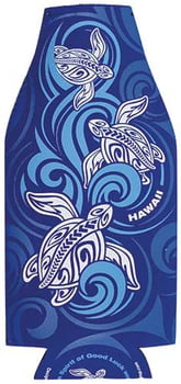 Bottle Flat Coolie ~ Tribal Honu Wave