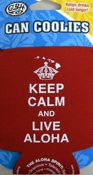 Coolies Flat Can Coolie - Keep Calm