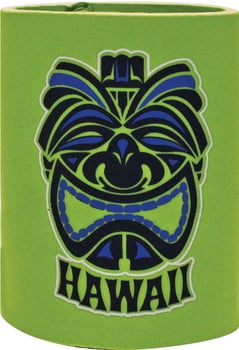 Can Coolie - Tiki Hawaii Green for 12oz