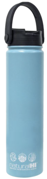 Water Bottles & Flasks Natural HI 24oz Flask - Aquamarine