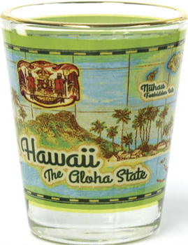 Shot Glasses Aloha State Shot Glass