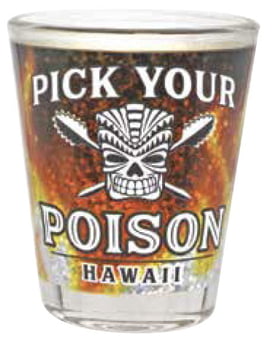 Shot Glasses Foil Base Shot Glasses - Pick Your Poison