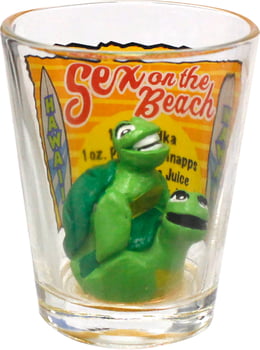 Shot Glasses Sex On Beach Polyresin Shot Glass – Inner Sculpture