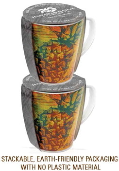 Tapered Mug Pineapple Splash