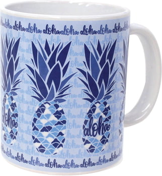 Mugs 11 oz Mug - Pineapple Mosaic
