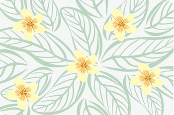 Placemats Placemats - Plumeria (Set of 6)