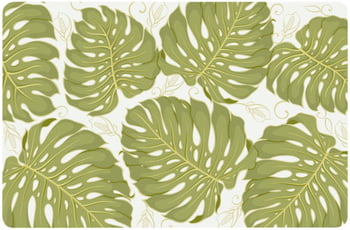 Placemats Placemats - Monstera Gold (Set of 6)