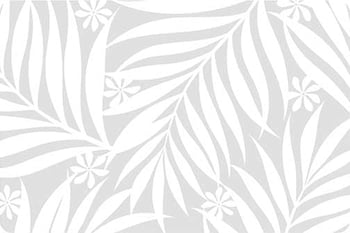 Placemats Placemats - Pikake & Palm Leaves (Set of 6)
