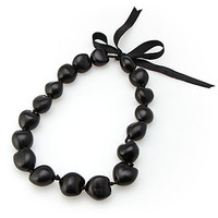 CHOKER KUKUI NUT BLACK