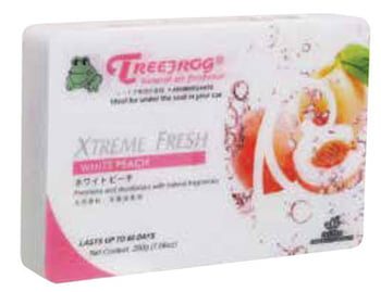 Tree Frog Air Freshener - White Peach
