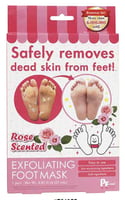 Pamper Feet Foot Peel 1pr Rose