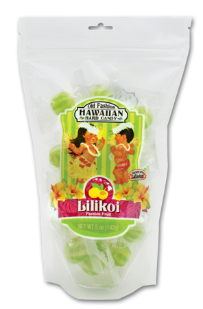 Old Fashion Hawaiian Hard Candy 5oz Bag - Lilikoi