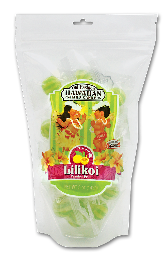 Old Fashion Hawaiian Hard Candy 5oz Bag - Lilikoi