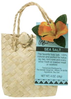 Hawaiian Salt in Lauhala Bag