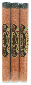 Sampler Sets Hawaiian Salt Alaea Red Single 3 Tubes