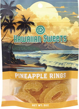 Gummies Pineapple Rings - 5oz