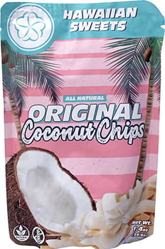 Coconut & Brownie Crisps Original Coconut Chips - 1.4oz