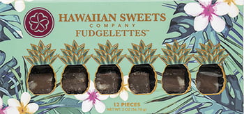 Fudge & Brittle Maui Mud Pie Fudgelettes - 12pc