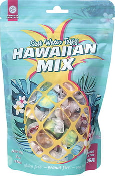 Hawaiian Mix Saltwater Taffy - 7oz