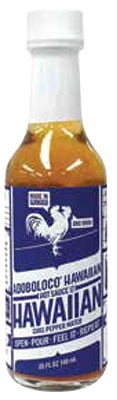 Adoboloco Hawaiian Chili Pepper Water -Medium Hot Sauce 5oz