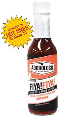 Adoboloco Fiya!Fiya! -3X Very Hot Sauce 5oz