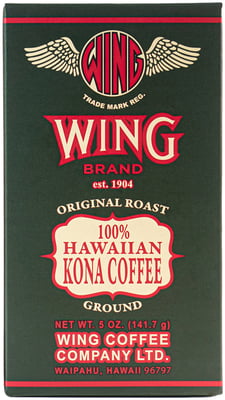 100% Hawaiian Kona Coffee (5oz)