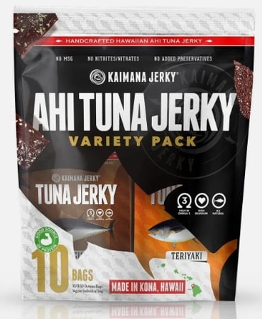 Kaimana Jerky Ahi Tuna Jerky 10 pack