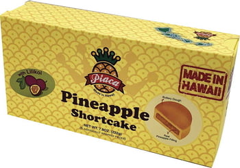 Cookies & Pastry Piaca Pineapple Shortbread Cookie with Lilikoi 6pcs