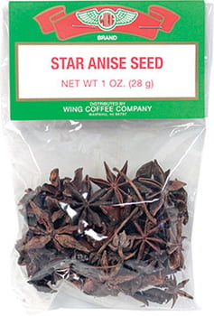 Wing Brand Star Anise Seed - 1 oz