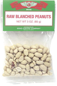 Wing Brand Blanched Peanuts - 3 oz