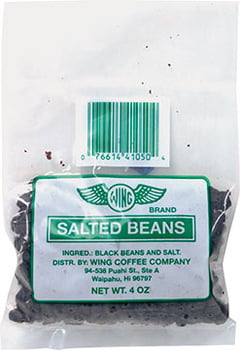Wing Brand Dow See Salted Beans - 4 oz